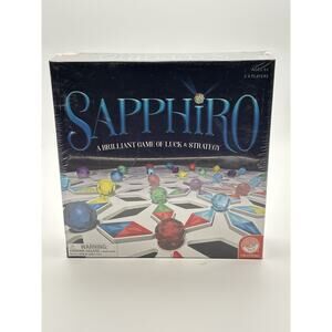 Sapphiro Board Game A Brilliant Game of Luck & Strategy by Mindware New & Sealed